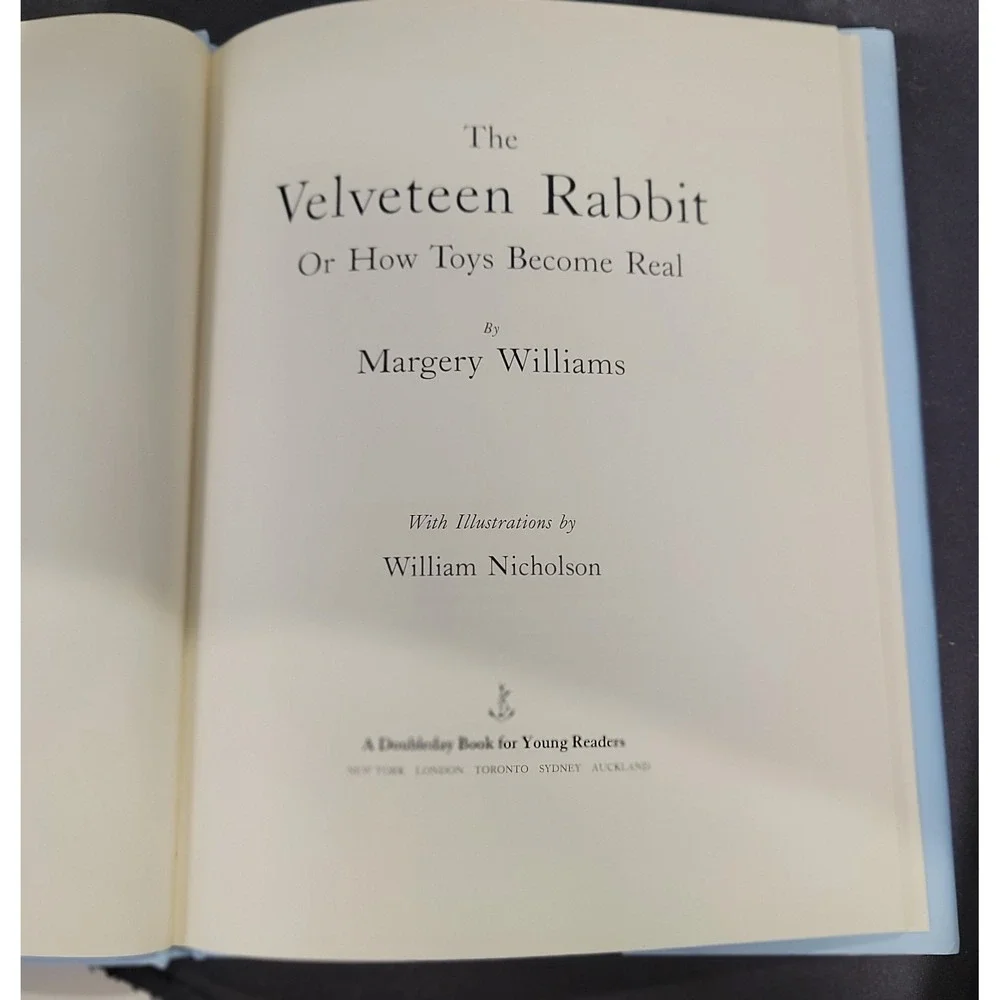 The Velveteen Rabbit - Original‎ Edition Hardcover By Margery Williams - VG